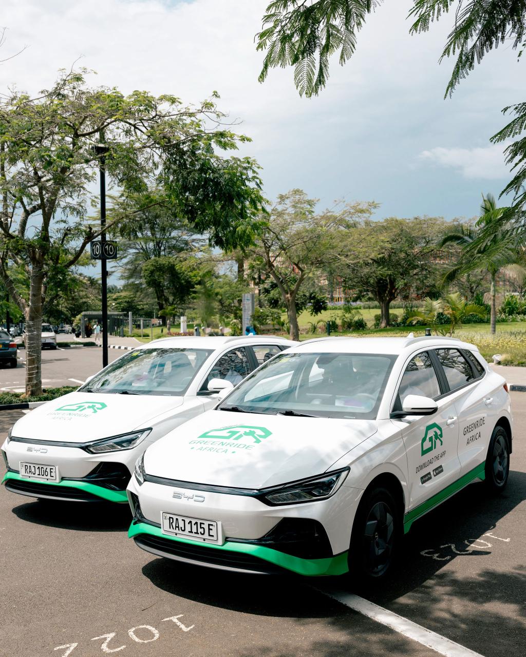 Green Ride Africa — 100% Electric.